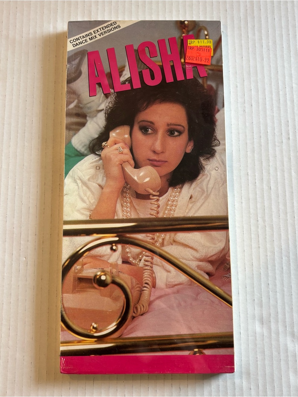 ALISHA Self Titled CD ALL NIGHT PASSION/BABY TALK 1986 Long Box NEW SEALED